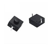 electronic switch microswitch 1000PCS Flashlight Button Switch 1A 30V CB-1212-112D 2Pin Ultra-Thin Middle of The feet