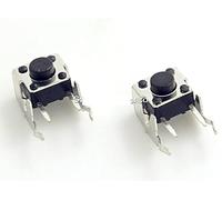 electronic switch Rocker Switch 100Pcs Tact Switch 6 * 6 * 5mm Horizontal with Bracket Tactile Push Button Switches 6x6x5mm Micro Switch replacement parts