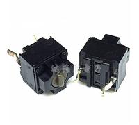 electronic switch Rocker Switch 10pcs/lot Mouse Square Micro Switch Button 6 * 6 * 7.45 Micro Switch Black Spots EVQP0E07K