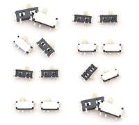 electronic switch Rocker Switch 20pcs 7 Pin Mini Slide Switch On-Off 2Position Micro Slide Toggle Switch Miniature Horizontal Slide Switch SMD replacement parts