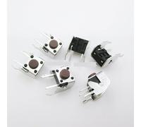 electronic switch Rocker Switch 50PCS Cornet 4 Pins 6 * 6 * 5 mm Switch Tactile Push Button Switches 6x6x5mm Micro Switch replacement parts