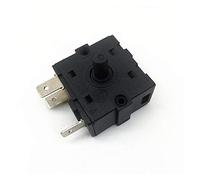 electronic switch Rotary Encoder 1 PCS Electric Room Heater 3 Position 2Position 3 Pin 5Pin Rotary Switch Selector AC 250V 16A replacement parts (Color : 3 Pin 2position)