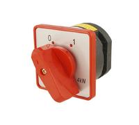 electronic switch Two Positions Control electrical Red Rotary Handle Universal Cam Switch Ith AC 20A