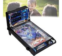 Electronic Tabletop Pinball Game, Arcade Toy With Lights, Sounds, Tabletop Pinball, Parent-Child Puzzle, Exciting Machine Kit, Mini Gift for Party Friends, Boys and Girls 5+