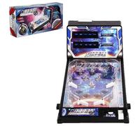 Electronic Tabletop Pinball Game Retro Arcade Pinball Machine for Kids Portable Desktop Ball Shooting Toy with Scorer Light and Sound Birthday Party Gift