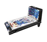 Electronic Tabletop Pinball Machine with Light and Scorekeeper, Retro Arcade Game for Family Entertainment and Children's Puzzle Play