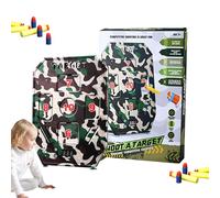 Electronic Target Toy, Auto Scoring Board, 3 Mode Game with Sound Effects, Soft Foam Dart, Kids Practice Set with Digital Display, Indoor Aim Trainer for Ages 3+