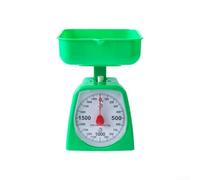 Electronic Teaching Scale Made of ABS for Kitchen Use Classroom Experiments and Small Commercial Weighing Tasks (green)