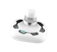 Electronic Teaser Toy with Rechargeable Electricity Source and Stable Base to Encourage Predatory Behavior Mental Stimulation Toy