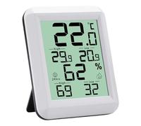 Electronic Temperature Humidity Meter With Real Time Display Energy Efficient Design For Various Indoor Setting Temperature