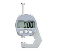 Electronic Thickness Gauge - Digital Measuring Unit, High Accuracy Conversion Display, Compact Micrometer Instrument | Reliable Material Dimension Checking For Workshop Factory Laboratory Engineering