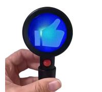 Electronic Thumbs Up Thumbs Down Paddles, Double-Sided Sound Voting Paddles with Led Light, True False/yes or No PaddlesSigns for Audience Response, Classroom, Teacher Interaction Supplies (Black)