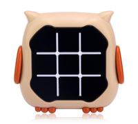 Electronic Tic Tac Toe Game, 3-in-1 Electric Handheld Puzzle Console Portable Noughts and Crosses XO Games Mini Digital Infinite Tic Tac Toe Bolt Game for Kids Adults Gifts Car Ride Travel (Owl )