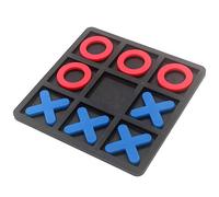 Electronic Tic Tac Toe Game - 3-in-1 Smart Noughts & Crosses with LED Lights, Portable Handheld Strategy Game for Kids & Adults, Travel Puzzle Fidget Toy (Battery Included)
