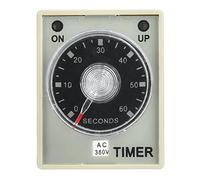 Electronic Time Relay 8 Pins, Release Delay Timer, 60S Delay Range DC24V, 35mm DIN Rail Mount - Long Mechanical Life, Strong Anti - Interference, Industrial Automation Use (AC380V)