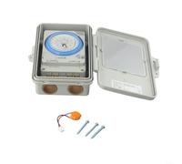 Electronic Timer Switch 24 Hour Daily Programmable Mechanical Time Controller With 15 Minutes Interval Setting For Home Office AC 100-250V 20A