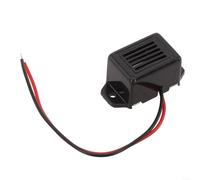 Electronic Tone Buzzer, Car Electronics Alarm Systems & Security 12V Continuous Sound Buzzer Car Light Off Warner Control Buzzer Beeper Adapter Cable