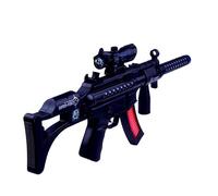 Electronic Toy Gun with Multi-coloured LED Lights and Sounds Assault Rifle Style for Children