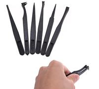 Electronic Tweezers Anti-Static Anti Practical for Electronics Laboratory Work Tools