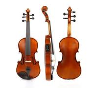 Electronic Violins Play 5-String Instruments European Spruce Panel Maple Back Panel(Brown)