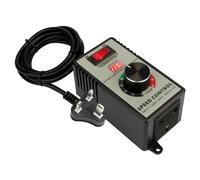 Electronic Voltage Governor AC Motor Speed Controller Electric Router Exhaust Fan Grinder Drill Variable Voltage Regulator Switch LED Display