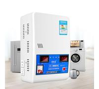 Electronic Voltage Stabilizer, 220V Fully Automatic Voltage Stabilizer 15000W-30000W High Power Household Appliances Voltage Stabilizer, AC Voltage Transformer, Voltage Range: 120-270V,30000W