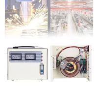 Electronic Voltage Stabilizer, 220V Fully Automatic Voltage Stabilizer Household High Power Refrigerator Computer TV AC Stabilized Power Supply,5000w
