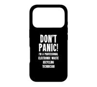 Electronic Waste Recycling Technician Case for iPhone 17 Pro