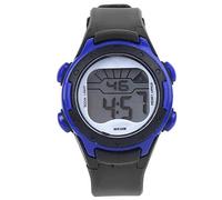 Electronic Watch Waterproof Children Sports Watch PU Strap Wrist Watch(Black)