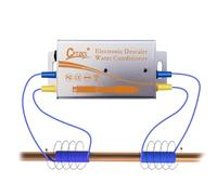 Electronic Water Descaler System, Hard Water Conditioner to Reduces Scale Build-Up, for All Kinds of Plumbing Pipes,12V