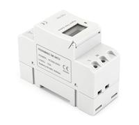 Electronic Weekly 7 Day Programmable Digital Time Switches Relays LCD Display Control DIN Rails Mount Timer Control