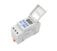 Electronic Weekly 7 Days Programmable Digital Industrial Time Switch Relay Timer Control AC 220V 16A Din Rail Mount