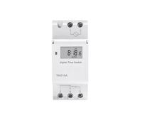 Electronic Weekly 7 Days Programmable Digital TIME Relay Timer Switch Control AC 220V 230V 12V 24V 30A Din Rail AHC30A THC30A(12V1NO1NC)