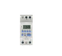 Electronic Weekly 7 Days Programmable Digital TIME Relay Timer Switch Control AC 220V 230V 12V 24V 48V 16A Din Rail THC15A BIANMTSW(1NO 12V AC DC)