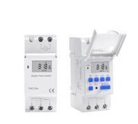 Electronic Weekly 7 Days Programmable Digital TIME Relay Timer Switch Control AC 220V 230V 12V 24V 48V 16A Din Rail Mount THC15A 1Pcs(24V DC AC)