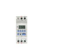 Electronic Weekly 7 Days Programmable Digital TIME Relay Timer Switch Control AC 220V 230V 12V 24V 48V 16A Din Rail THC15A CZAOINCU(1NO1NC 24V AC DC)