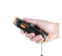 Electronic Whistle 2nd Generation | 120-150dB, 9V Battery, 99g | Referee Whistle with SOS Light & Flashlight | histle for Coaches & Soccer (14x4x3cm)