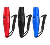 Electronic Whistle - 3.5 x 15.5 cm (1.38 x 6.1 inches) Hand Whistle, Referee Whistle with High Volume, 125d B, 3-Tone Adjustable Loud Sound Device with Lanyard, Weather Resistant, Electric