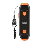 Electronic Whistle | 5.5in X 1.6in X 1.2in, 99g, 120-150dB | 9V Battery Powered With SOS Light, Flashlight | Referee Football Sports Gift
