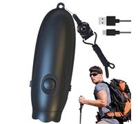 Electronic Whistle - ABS | 3 Volume Soccer Whistle | Handheld Survival 3-Tone Sport Whistles | Rechargeable Electronic Whistles For Camping, Outdoor Sports Safety And Training