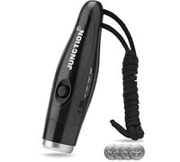 Electronic Whistle, Battery Operated Whistle Adjustable 3 Different Loud Whistle Sounds with Lanyard Handheld Electronic Whistles for Referees Volleyball Coaches Teacher, Soccer Sports Whistle-Black