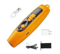 Electronic Whistle for Trainers - Multipurpose Whistle Gadget Handheld Adjustable 3 Different Loud Gadgets - USB Rechargeable High Volume Electric Whistle with Lanyard and Light for the C
