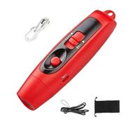 Electronic Whistle, USB Rechargeable Securely Whistling Device, Adorable 3 Level Loudness Adjustable Sports Referee Whistle, Whistles Lanyard and LED Light for Outdoor, Teacher Use