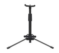 Electronic Wind Instrument Holder Foldable Triangular Stand Adjustable U Shaped Rest Waterproof for Aerophone for Home Practice