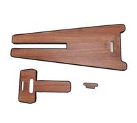Electronic Wind Instrument Stand, Portable Musical Instrument Holder Detachable Wooden Universal Parts Accessories for Digital Wind Instruments