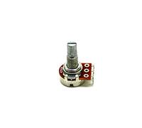 Electrónica Baile Potentiometer A250K 250K Logarithmic Audio 16mm Base with Long Shaft for Bass and Asian Electric Guitars with Single Coil or P90 Pickups