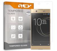 ELECTRÓNICA REY Screen Protector for Sony Xperia XA1 Ultra, Tempered Glass Film, Premium quality, Perfect protection for scratches, breaks, moisture