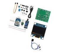 Electronics Assembly Board with Air Flame Motion Temperature Humidity Detection, 5V Soldering Project for Classroom Maker Study Air Detector Project Flame Motion Temperature Humidity Pcb Board