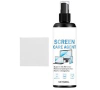 Electronics Cleaner - Screen Cleaner Spray | Screen Wipes for The, 50 ml Streak-Free Solution with Microfibre Cloth, Cleaning Spray, Maintenance of Office Equipment, Home Offic