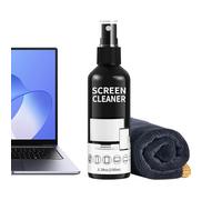 Electronics Cleaner Spray | 100ml Computer Screen Cleaner and Cloth Kit - Electronic Devices Cleaning Supplies with Compact Cleaning Mist for Computer Laptop Monitor Smartphone TV Touchscreen